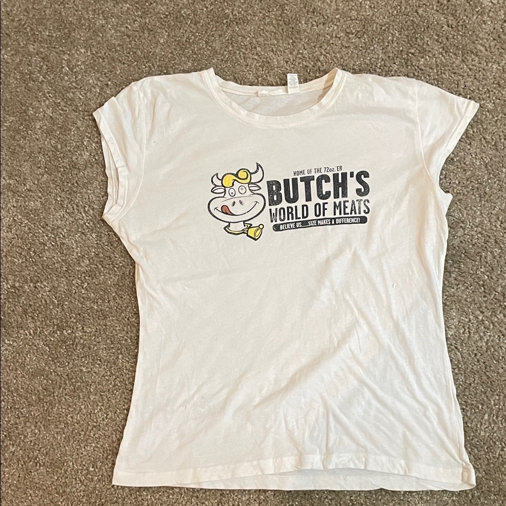 American Eagle Outfitters Sheer Graphic T-Shirt size: XL/TG Butch’s World
